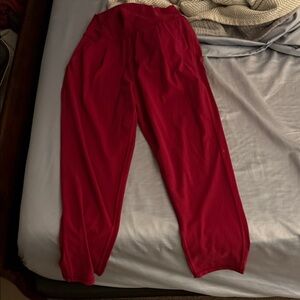 Athleta Bold Red Top